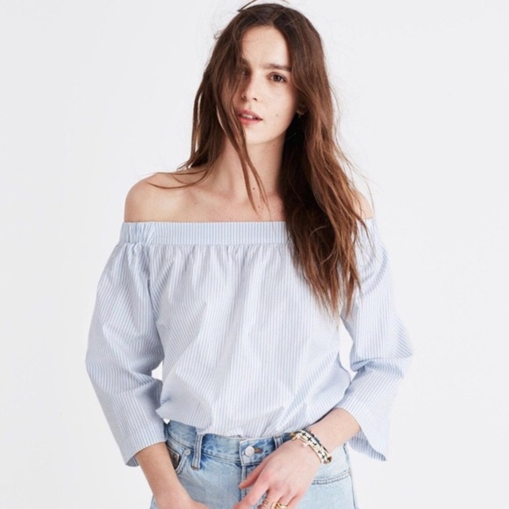 Madewell off the shoulder top